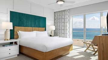 Villa, 2 Bedrooms, Balcony (Oceanfront) | Premium bedding, in-room safe, desk, laptop workspace