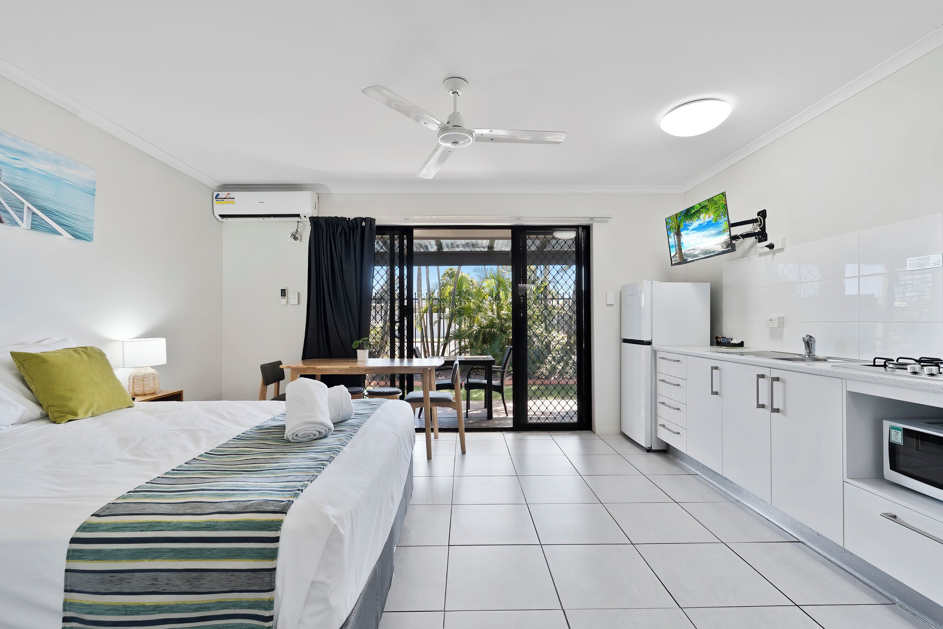 Estudio (Studio Unit) | Wifi y ropa de cama 