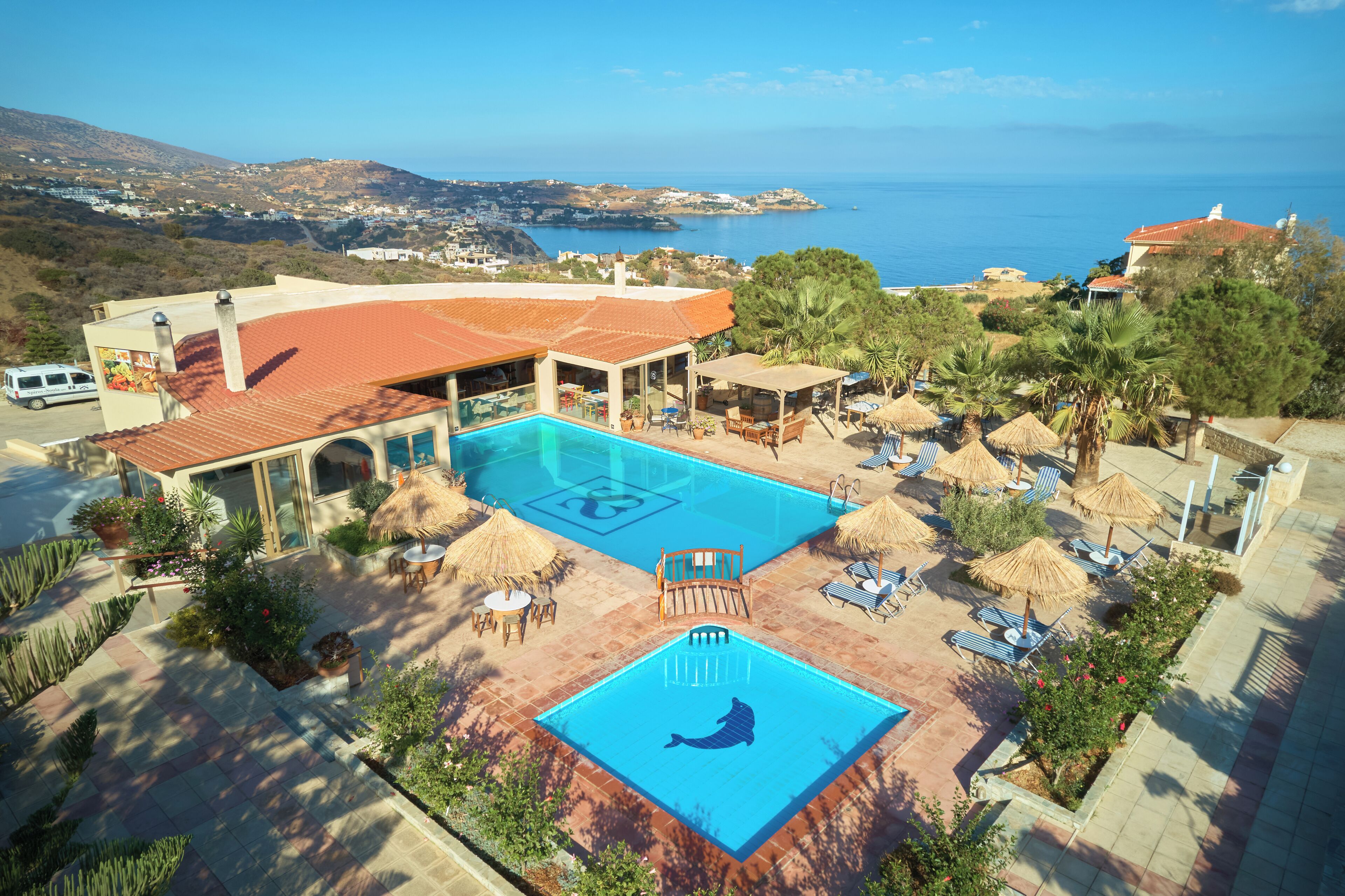 Façade de l’hébergement