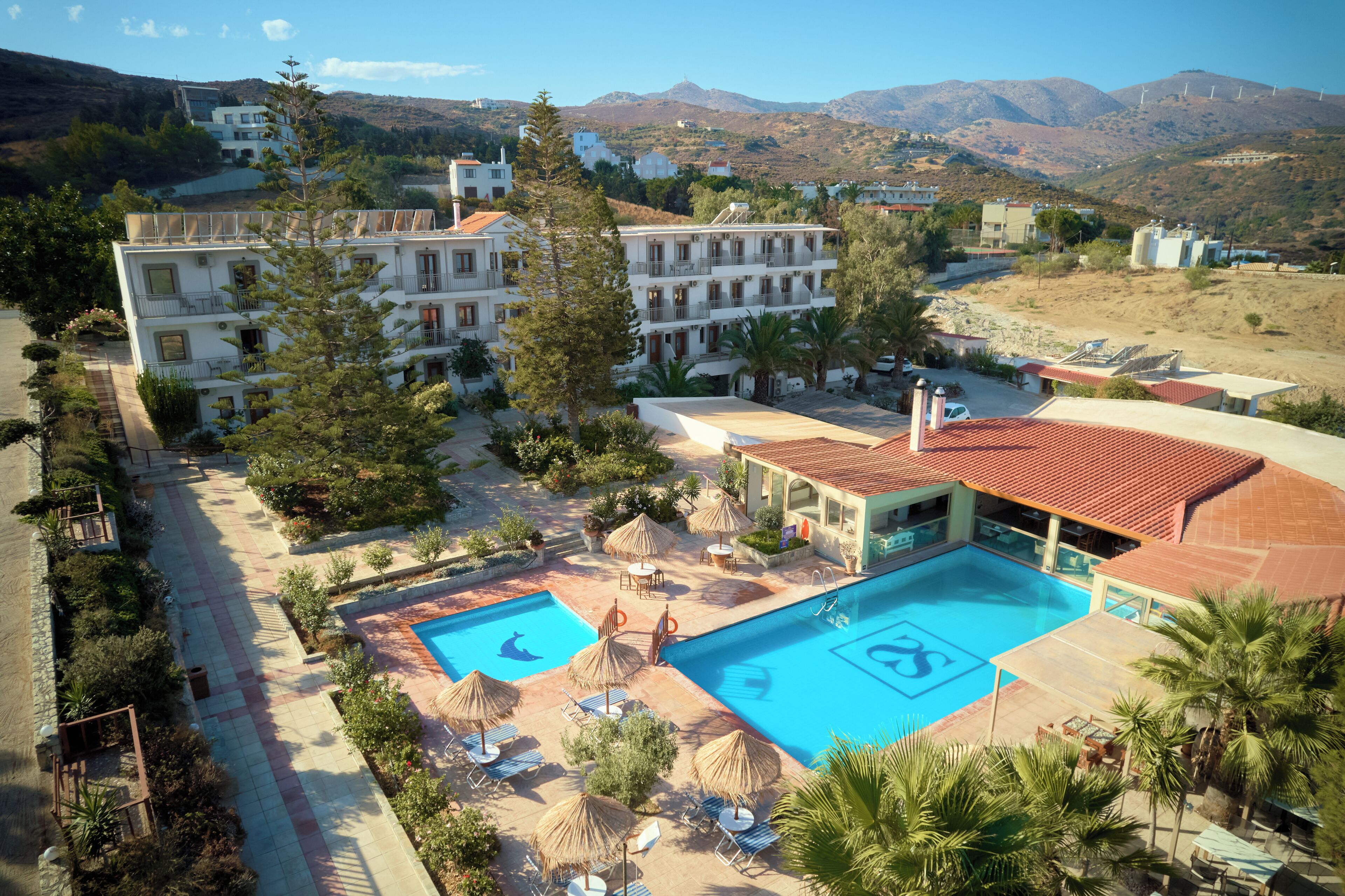 Fassade der Unterkunft