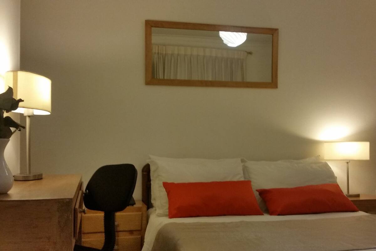 Basic Room | Premium bedding, memory foam beds, desk, blackout drapes