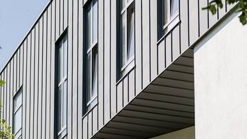 Overnatningsstedets facade