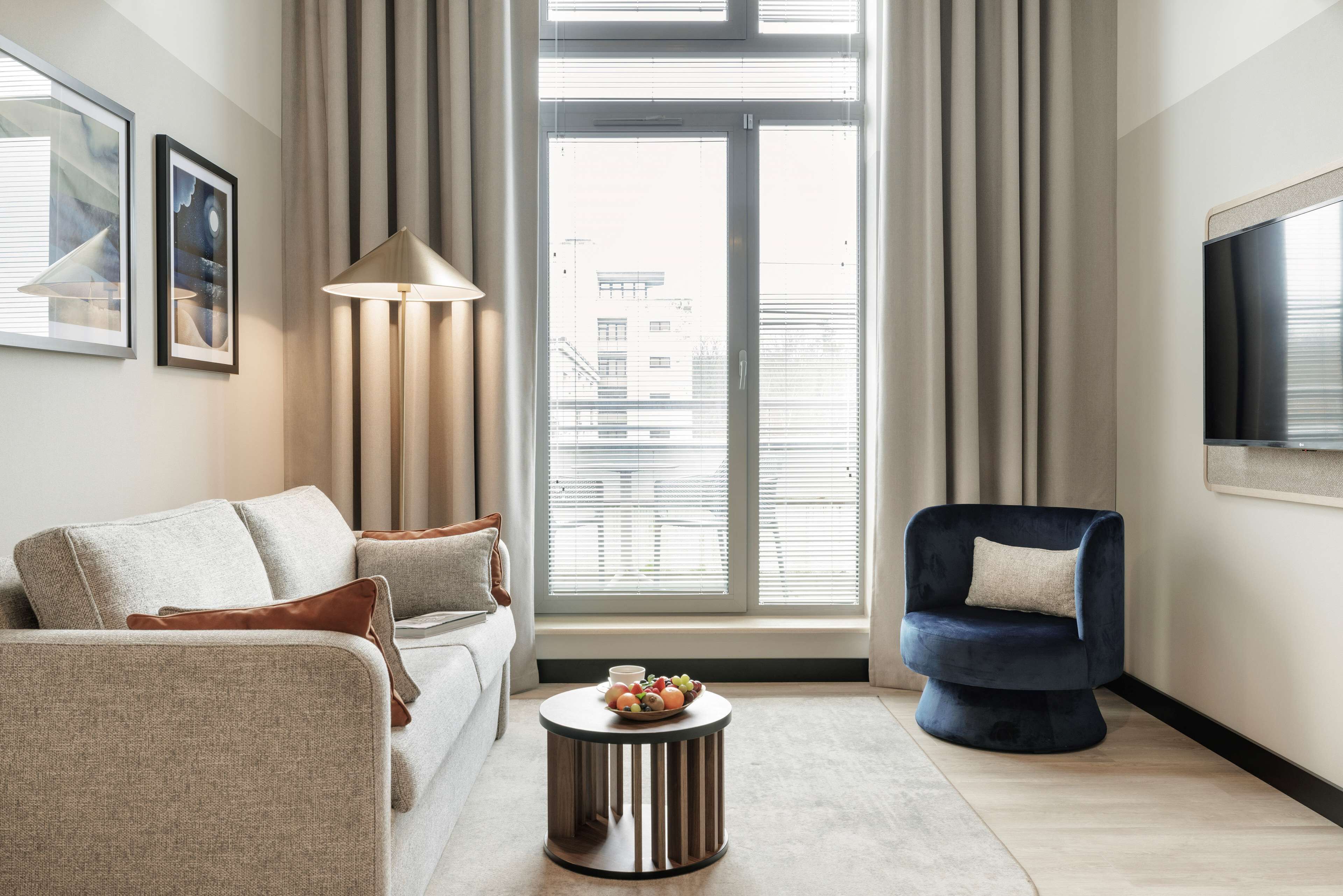 Superior Suite, Multiple Beds, Balcony | Minibar, in-room safe, desk, laptop workspace