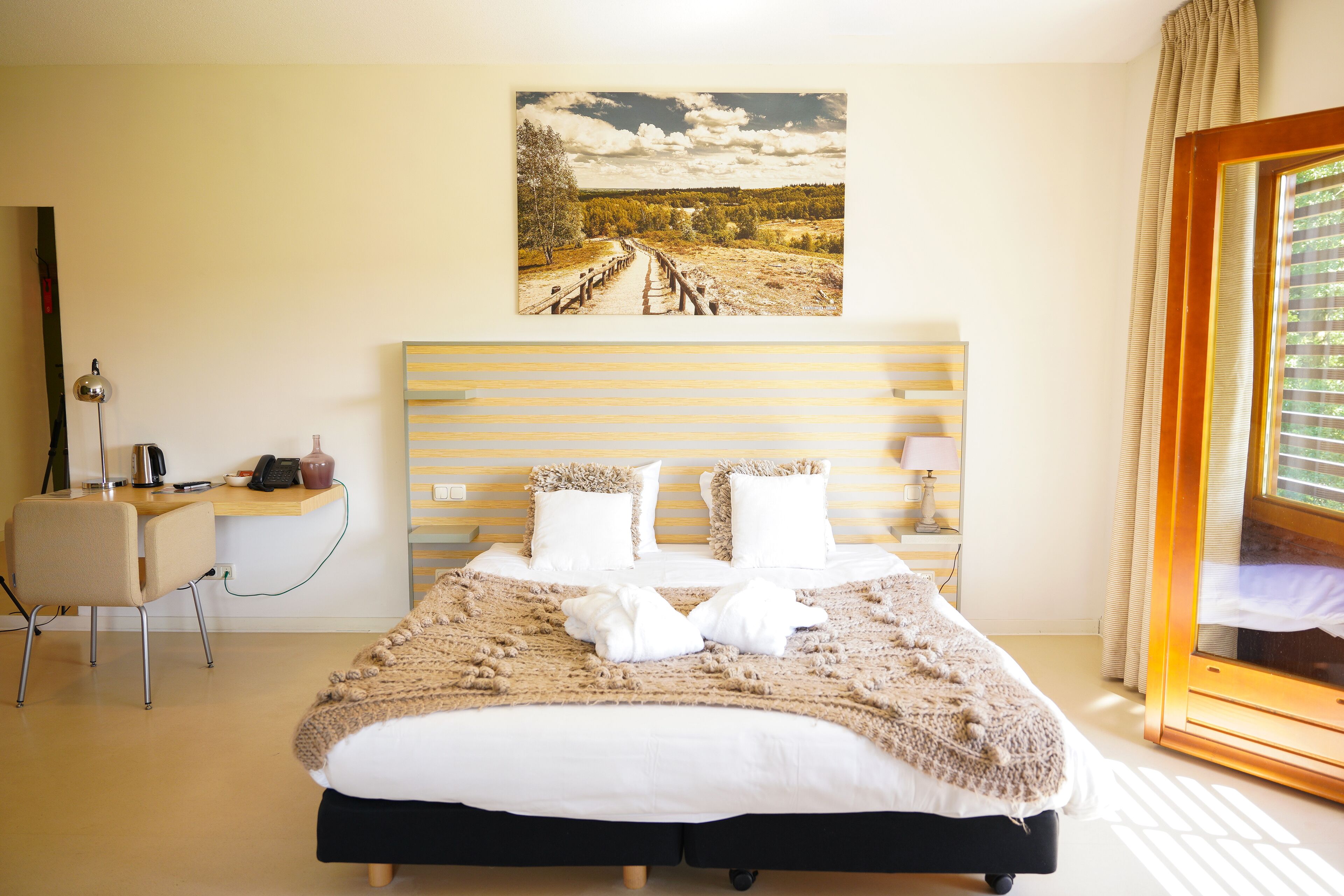 executive room | 1 bedroom, in-room safe, desk, laptop workspace