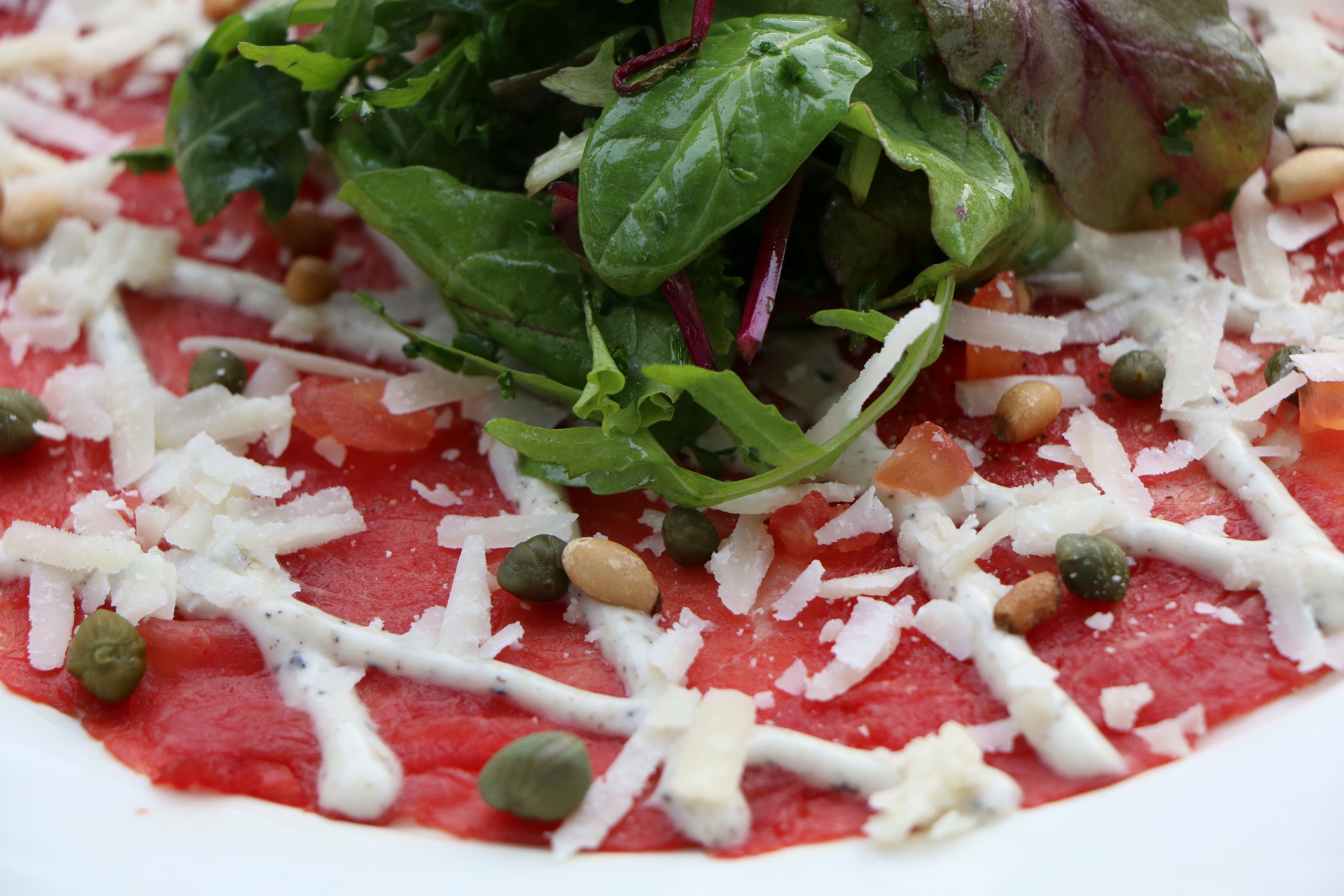 lunch and dinner served, local and international cuisine