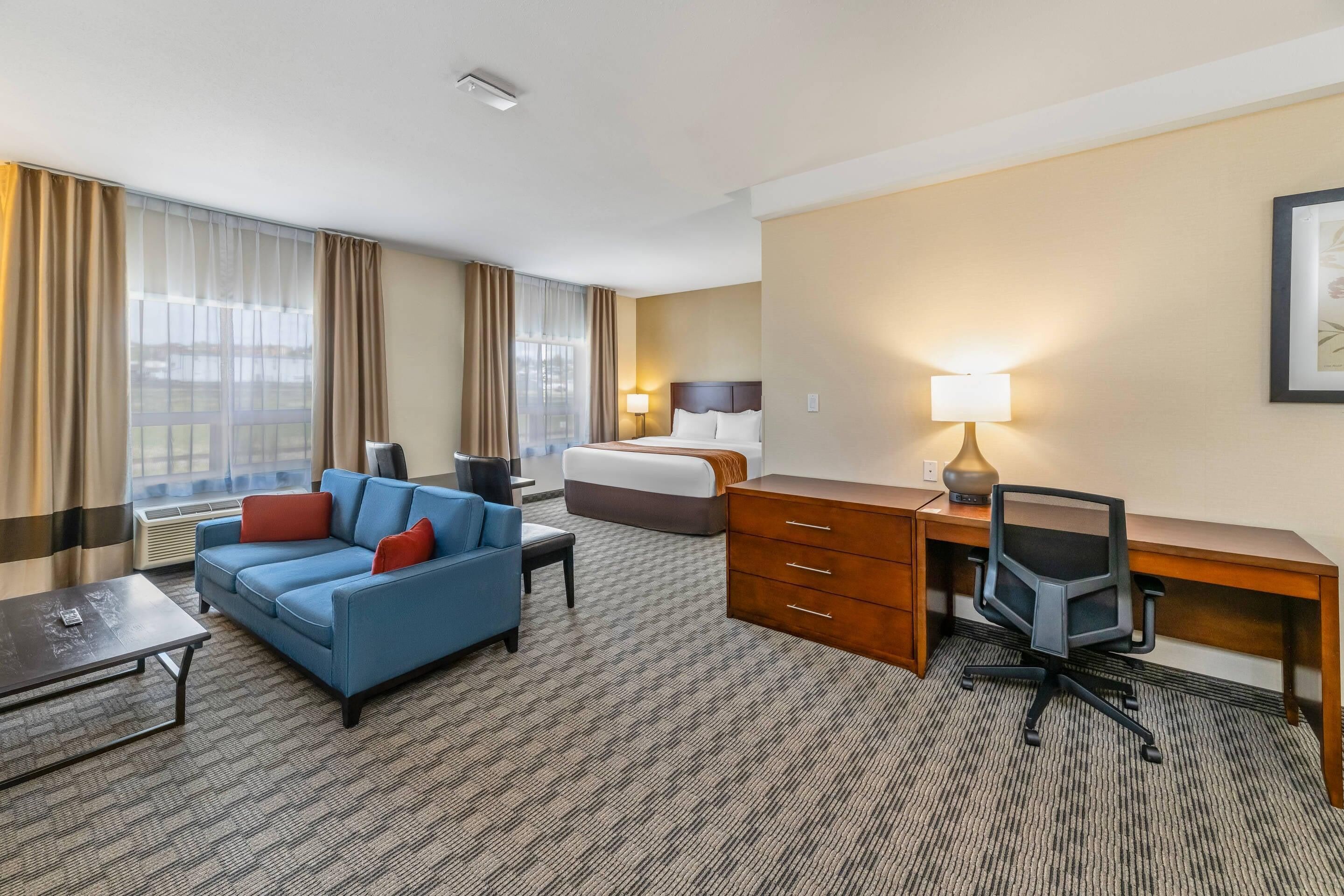 desk, iron/ironing board, rollaway beds, free wired internet