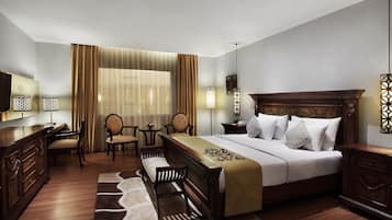 Kamar Eksekutif, 1 Tempat Tidur King | 1 kamar tidur, seprai premium, selimut bulu angsa, dan minibar