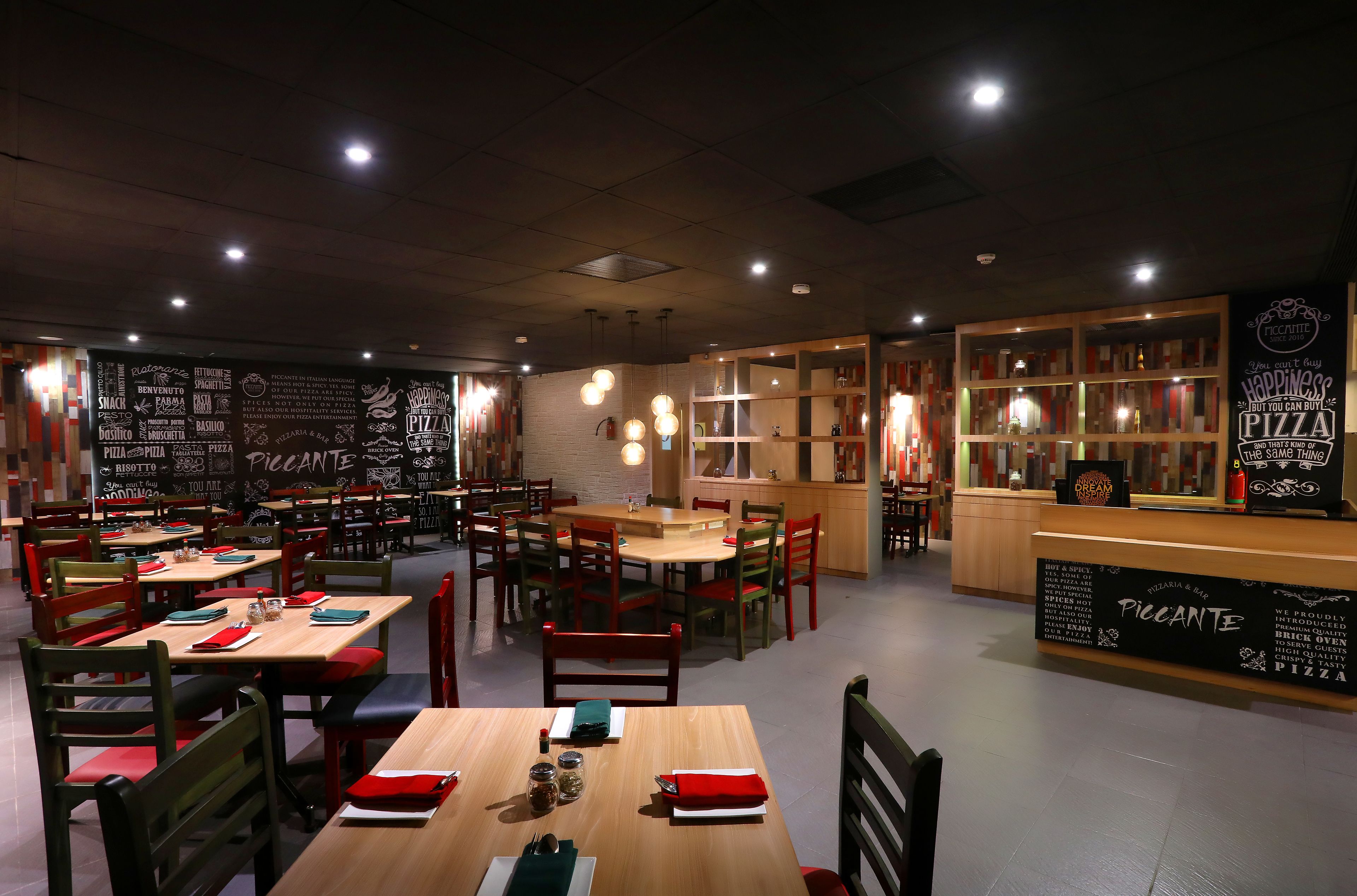 lunch and dinner served