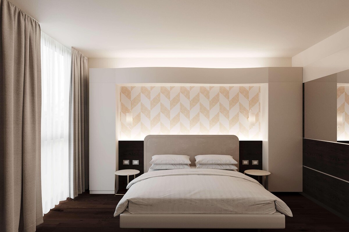 Down duvets, minibar, in-room safe, desk