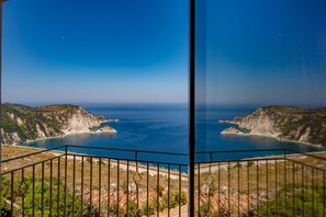Vue sur la plage/lâocĂ©an