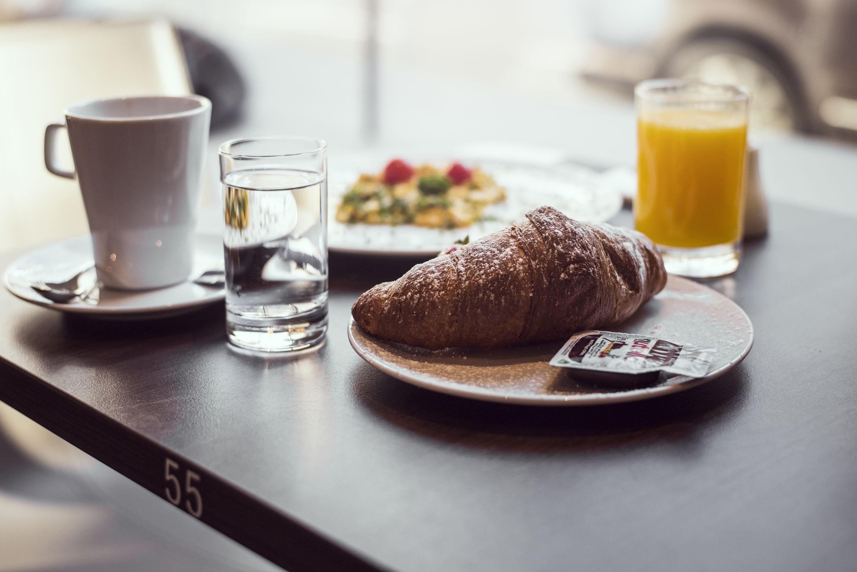 daily self-service breakfast (eur 10 per person)