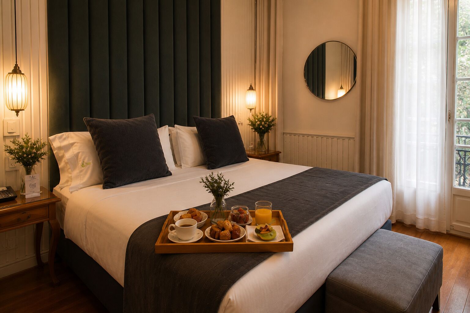 Ropa de cama de alta calidad, cubrecamas y colchones con pillow-top 