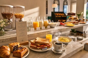 Tägliches inbegriffenes Frühstücksbuffet