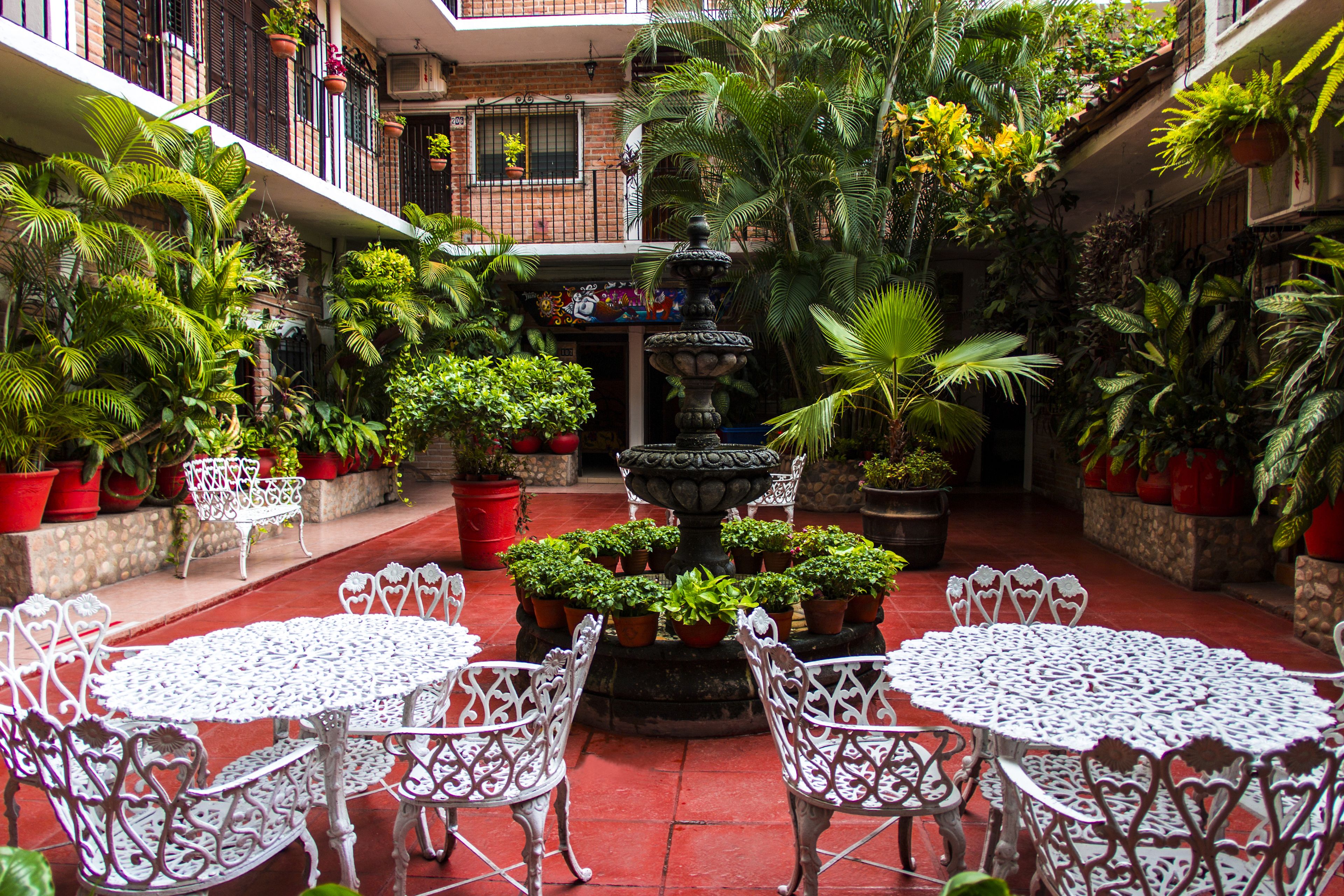 Sala de estar en el lobby