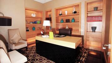 Minibar, in-room safe, desk, iron/ironing board