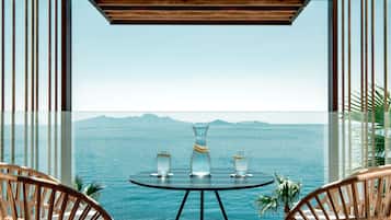 Superior-Doppelzimmer, Meerblick (Front Row)