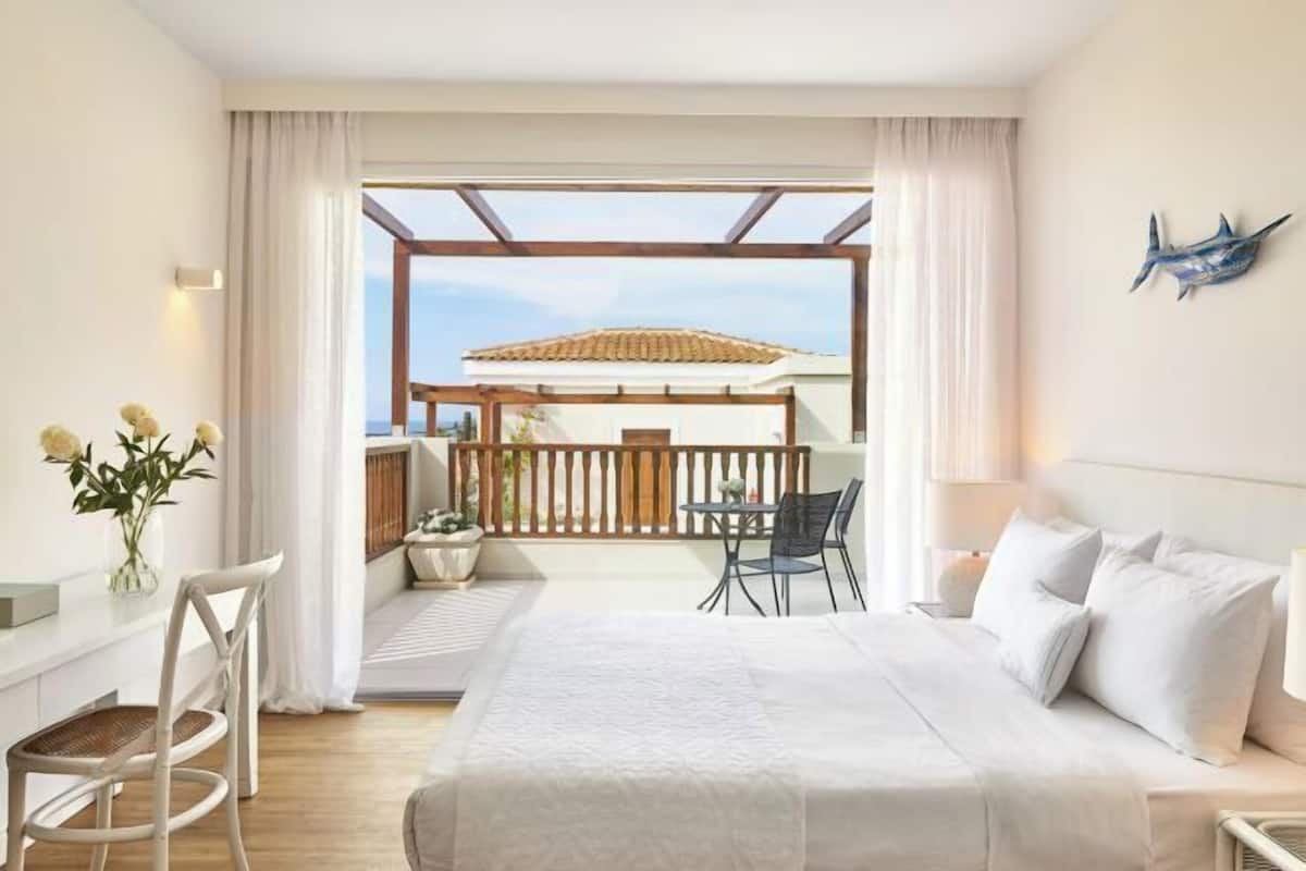 Ropa de cama de alta calidad y minibar