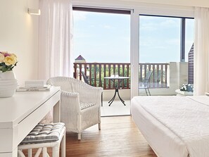 2 sovrum, sängtillbehör av högsta kvalitet och minibar