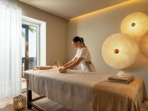 Couples treatment room(s), sauna, hot tub, steam room - Grecotel Marine Palace & Aqua Park (Mylopotamos)