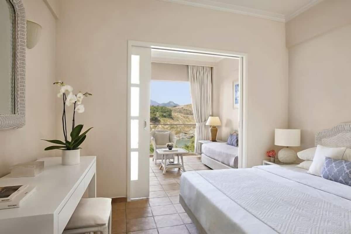 Ropa de cama de alta calidad y minibar