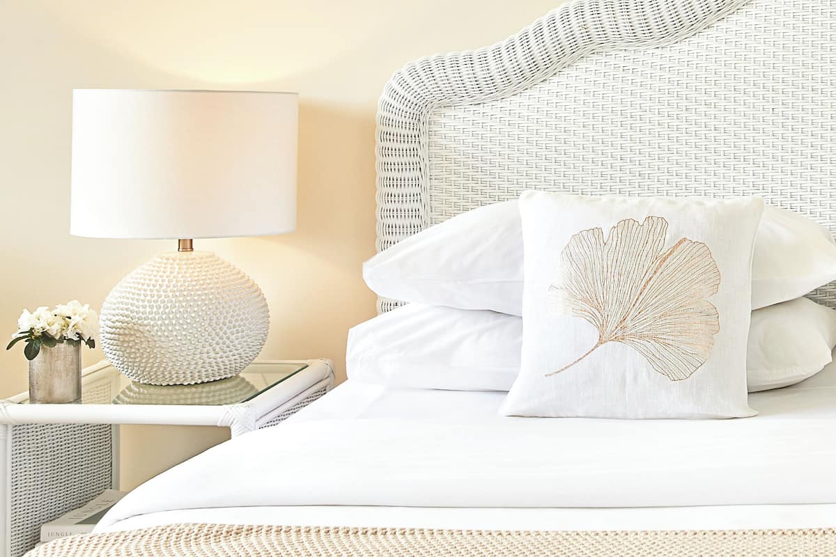 Bungalow, vista al mar (Marin Bay) | Ropa de cama de alta calidad y minibar