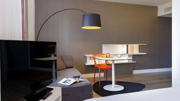 1 habitación, minibar, caja de seguridad en la habitación y escritorio
