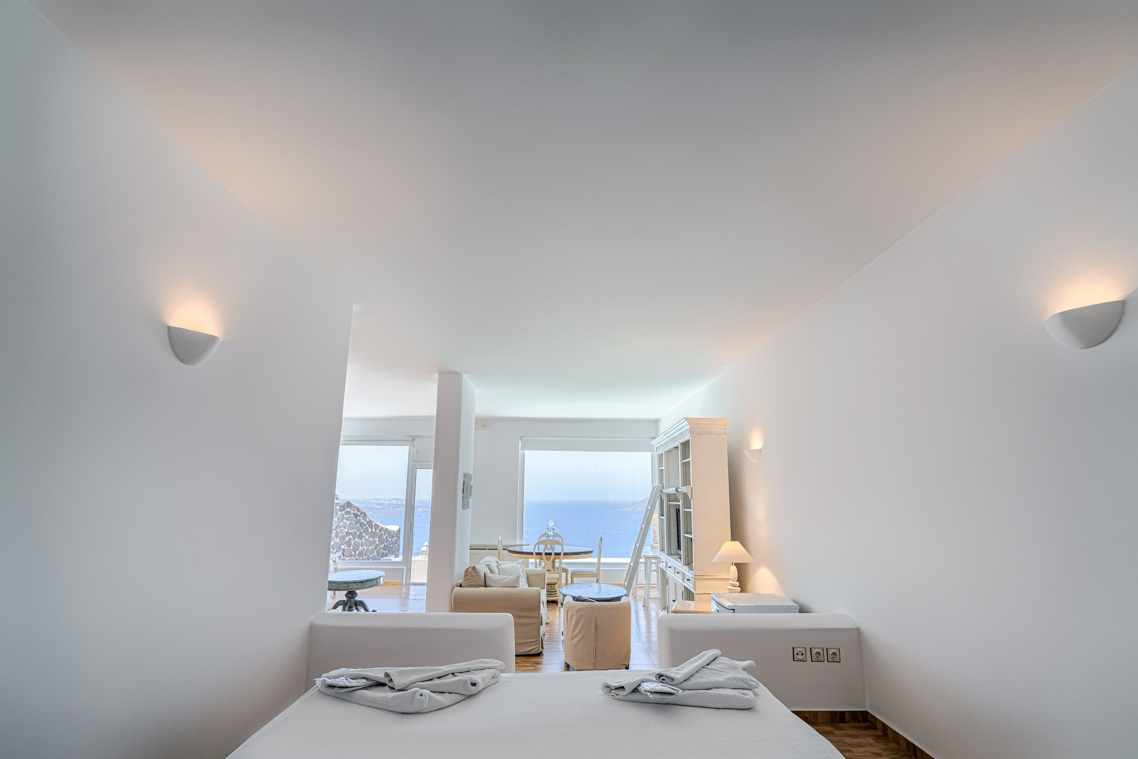 executive suite, 1 bedroom, private pool, caldera view | 2 bedrooms, premium bedding, down duvets, minibar