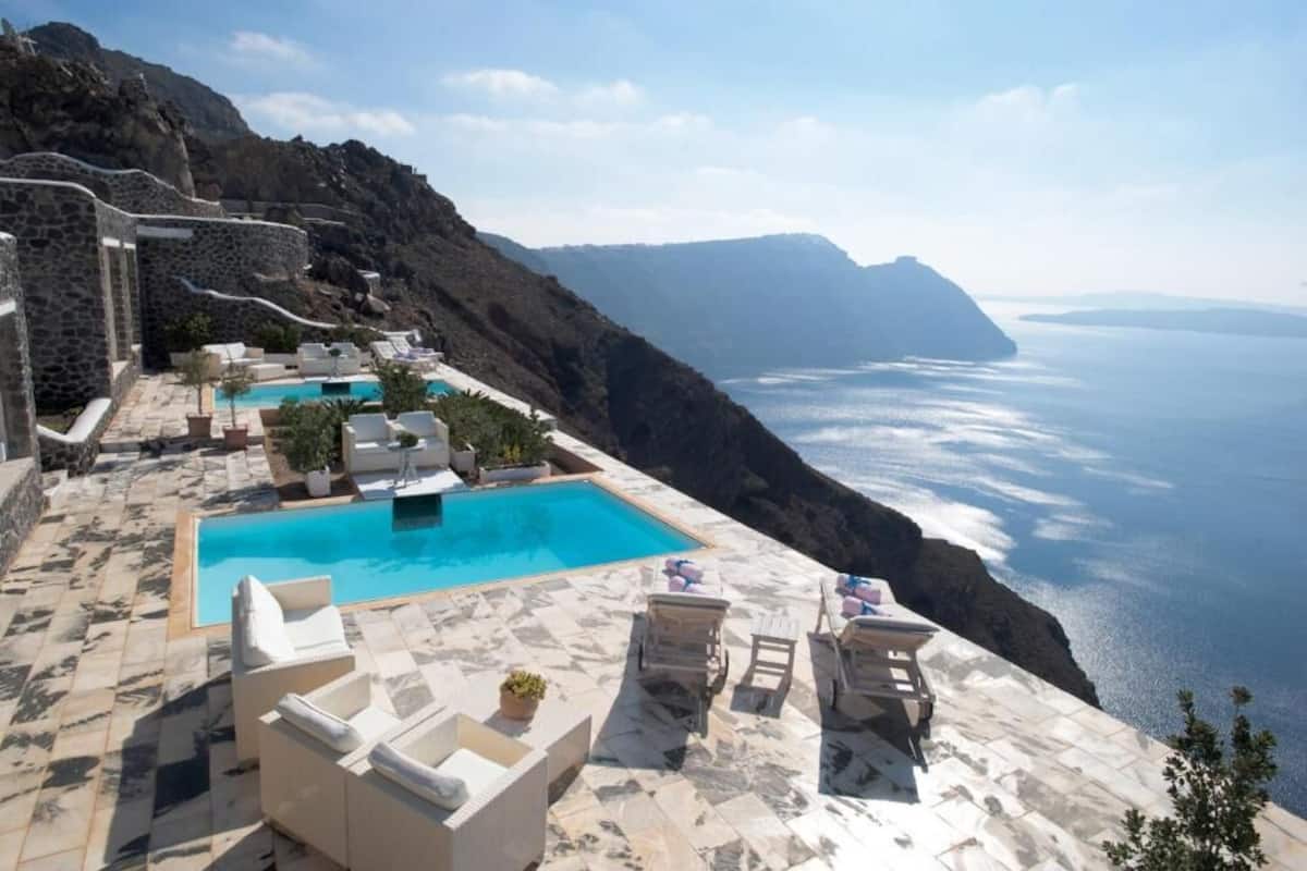 Pool | 2 outdoor pools, pool umbrellas, pool loungers