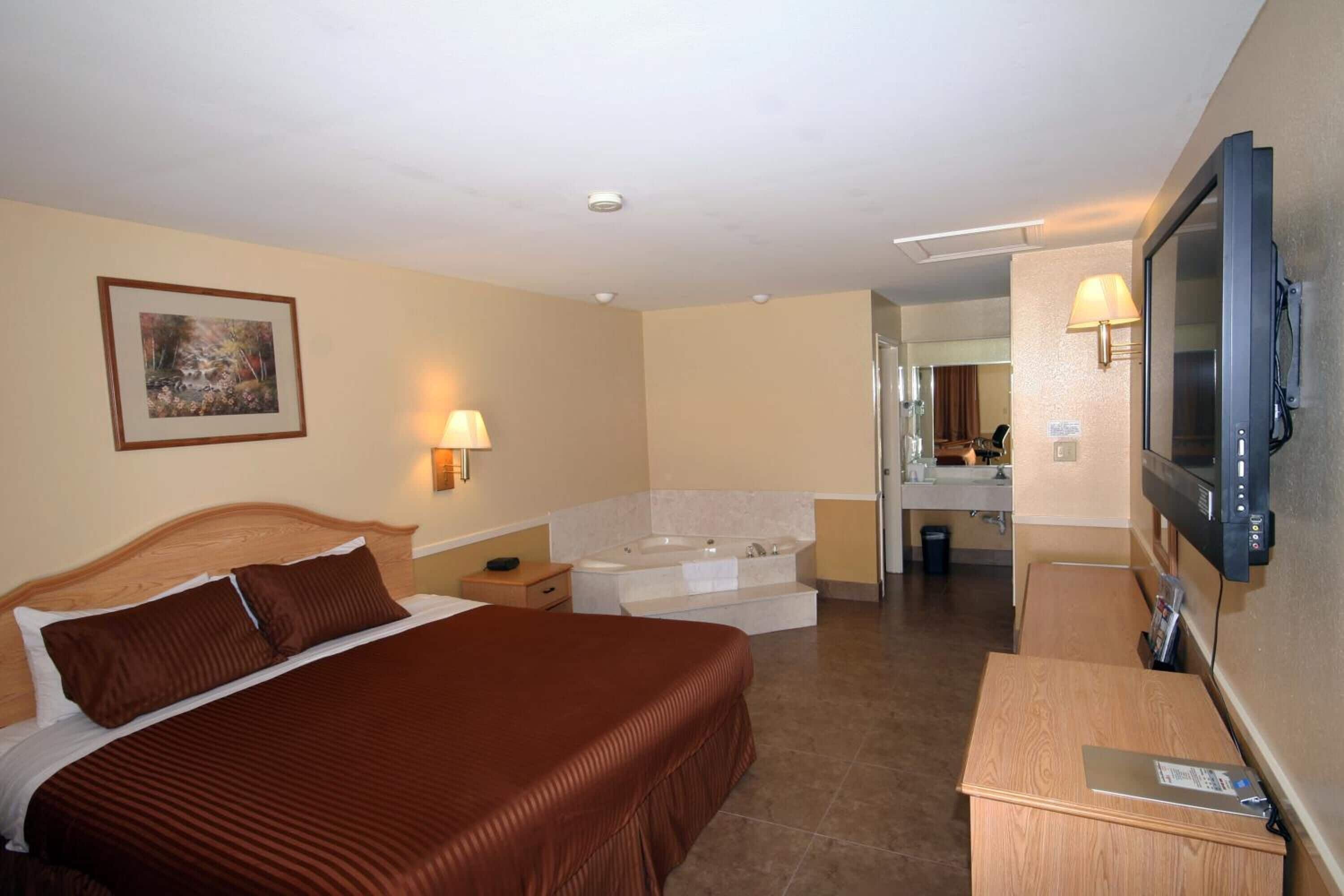 Desk, iron/ironing board, free WiFi, alarm clocks