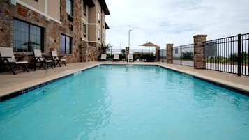 Seasonal outdoor pool