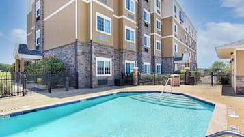 Seasonal outdoor pool