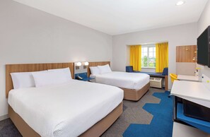 Premium bedding, desk, blackout drapes, iron/ironing board - Microtel Inn & Suites by Wyndham Opelika (Opelika)