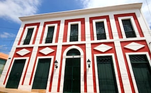 Façade de l’hébergement