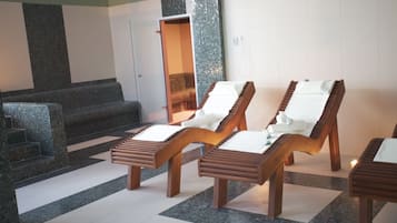 Body treatments, body scrubs, facials, manicures and pedicures