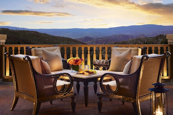 Uitzicht vanuit accommodatie