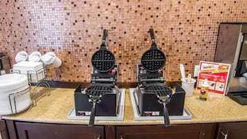 Free buffet breakfast