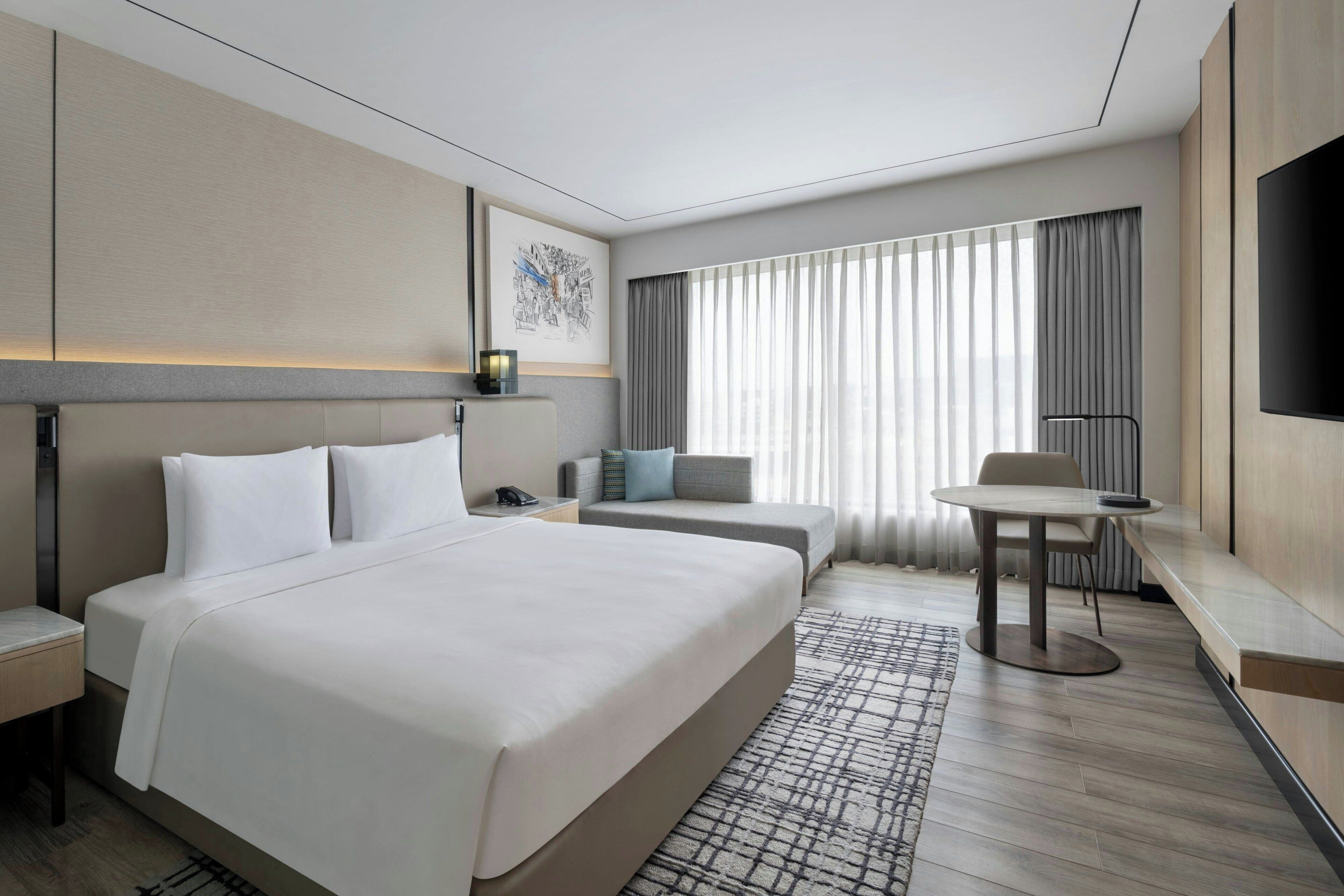 Hochwertige Bettwaren, Pillowtop-Betten, Minibar, Zimmersafe