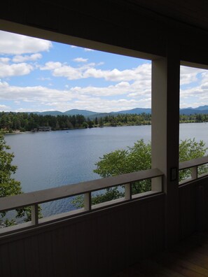 Suite, 1 Bedroom, Lake View (Suite 07: deluxe king lak) | Balcony view - The Haus on Mirror Lake (Lake Placid)