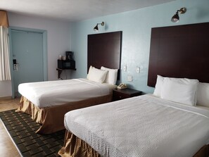 Desk, iron/ironing board, free WiFi, bed sheets