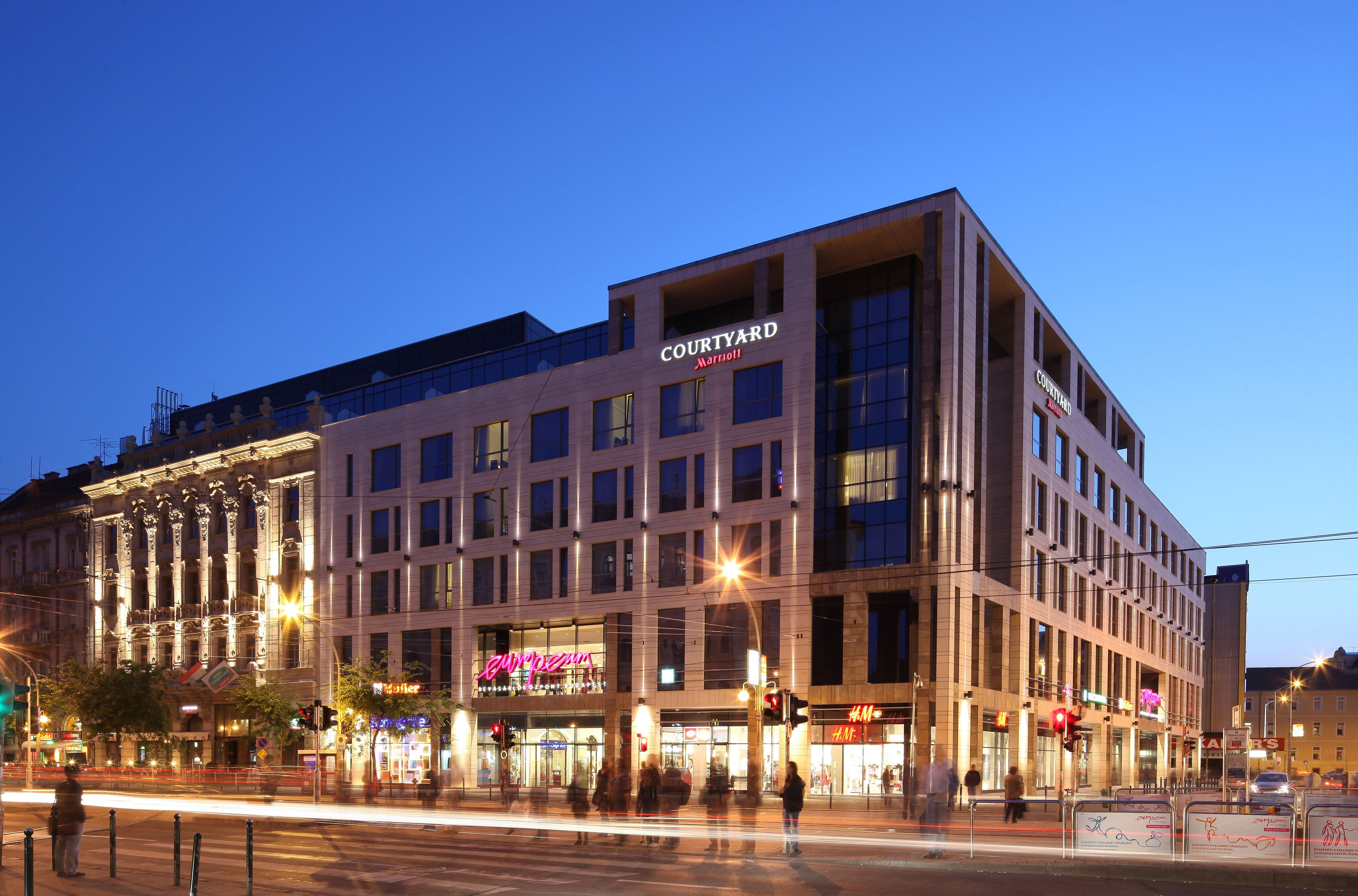 front of property – evening/night