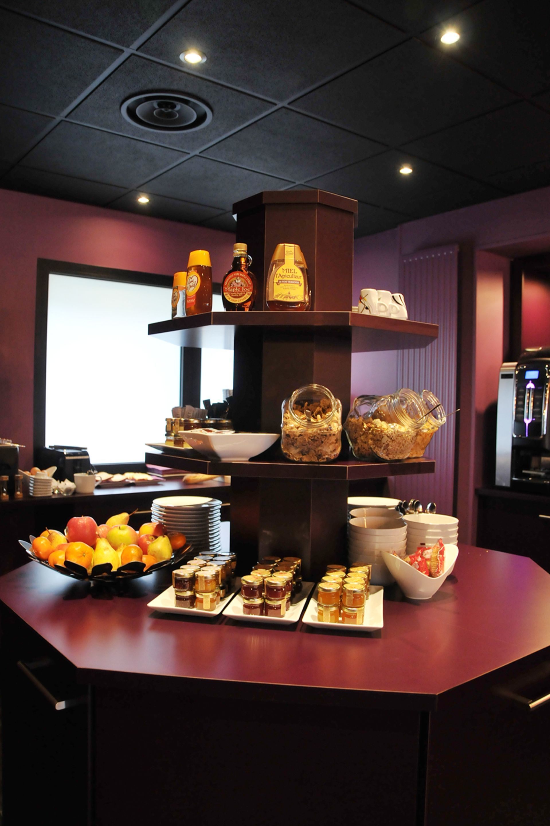 daily buffet breakfast (eur 13 per person)