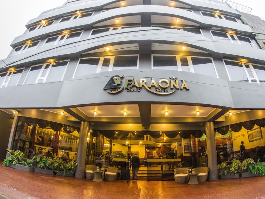 Entrada de la propiedad