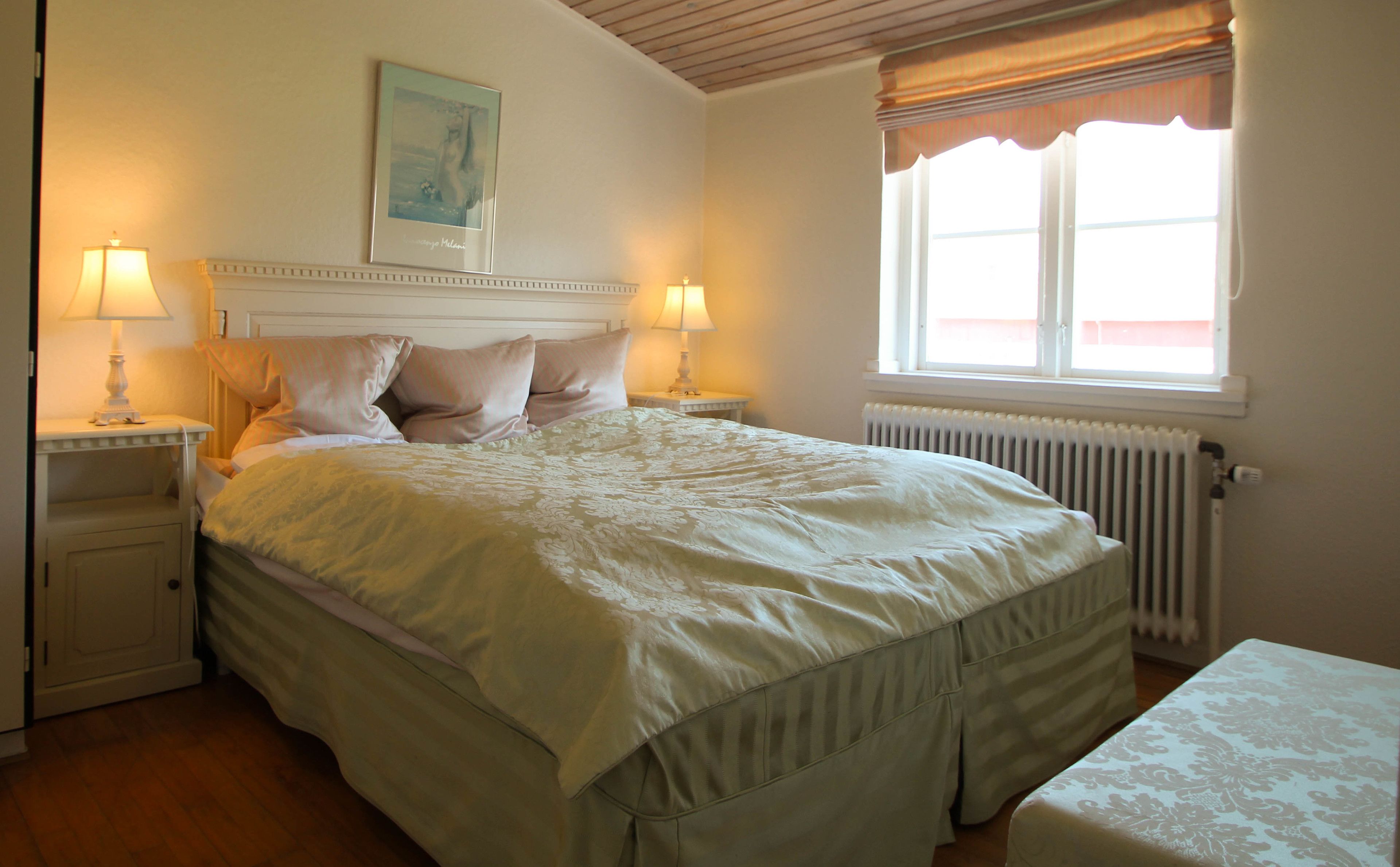 double room, annex building | frette italian sheets, premium bedding, desk, laptop workspace