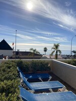 Panoramic Apartment, 2 Bedrooms, Terrace, Ocean View | Terrace/patio