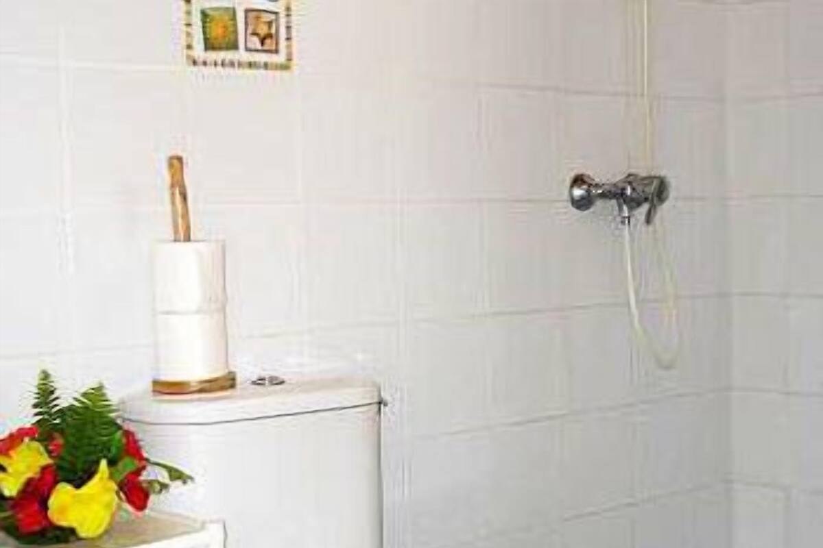 Hair dryer, towels