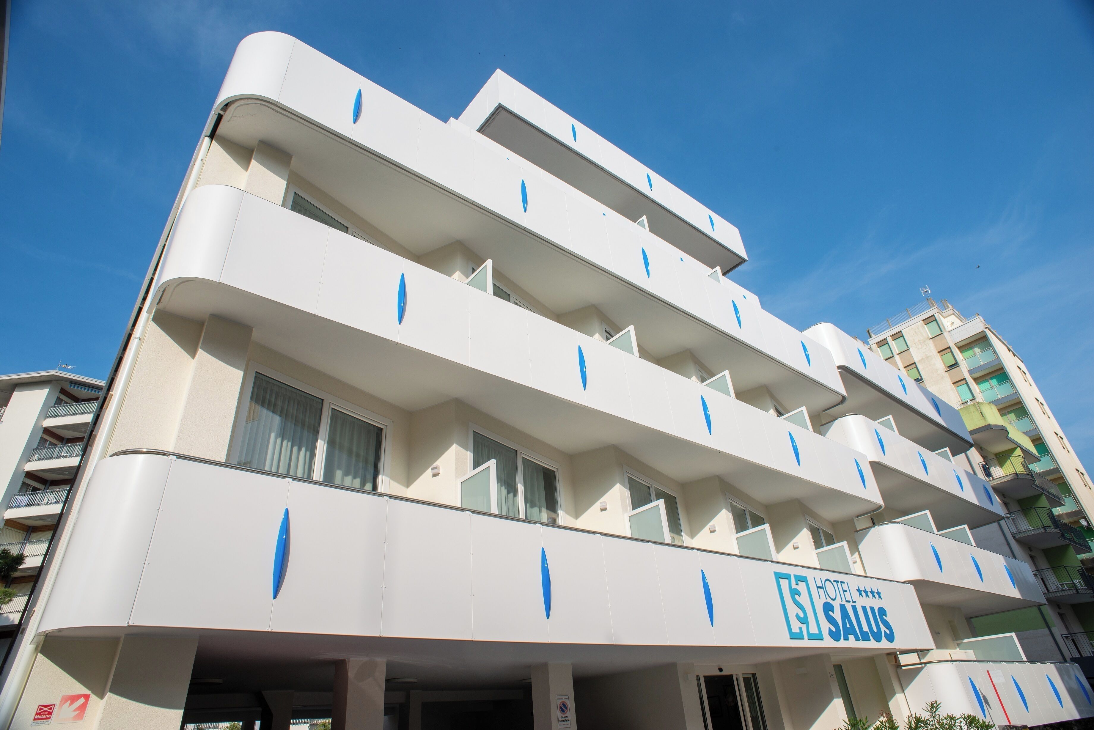 Fassade der Unterkunft