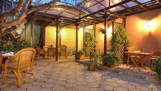 Terrace/patio - Boutique Hotel Rose Diplomatique (Skopje)