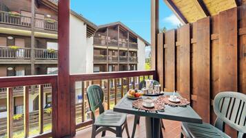Appartement, 2 slaapkamers, balkon | Terras