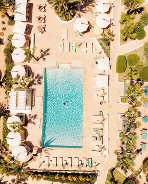 Seasonal outdoor pool