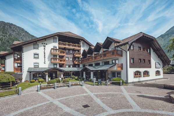 Fassade der Unterkunft